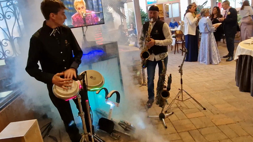 Aperitivo Sax e Percussioni