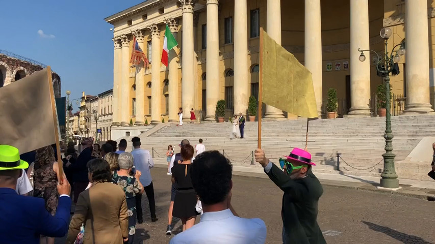 Sposi all’Arena di Verona