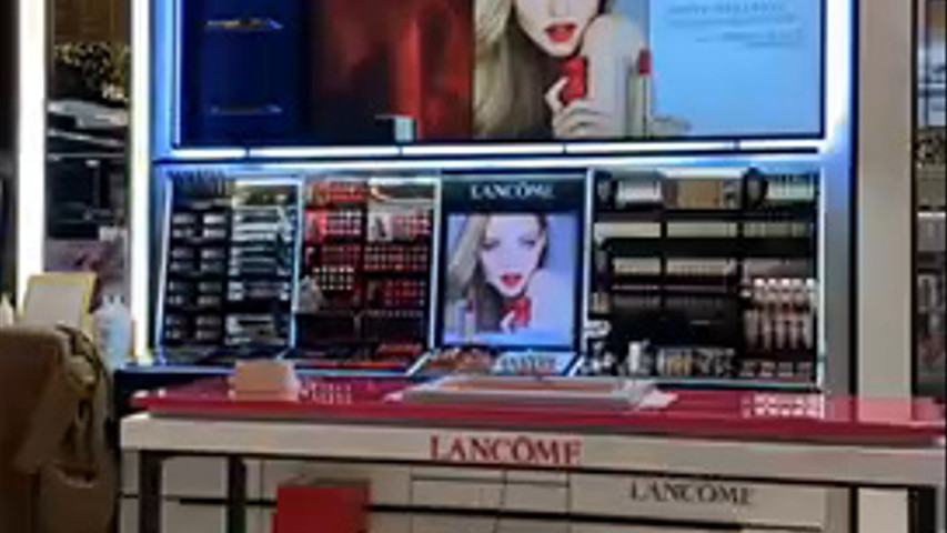 Allestimento per Lancome