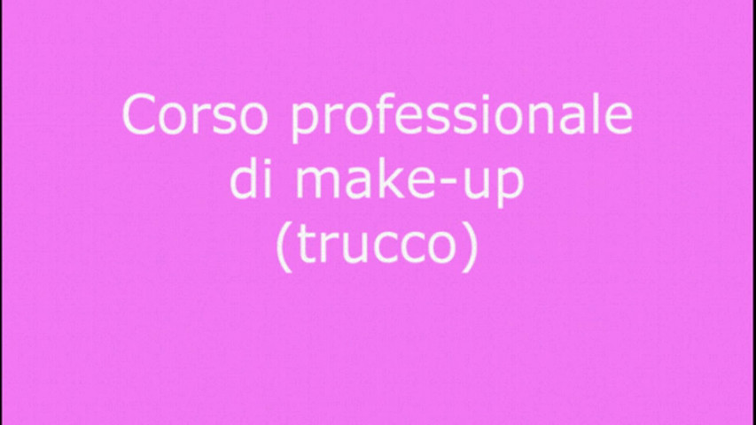 Corso professionale individuale di make-up trucco giorno-sera, trucco personalizzato, fashion, correttivo, sposa