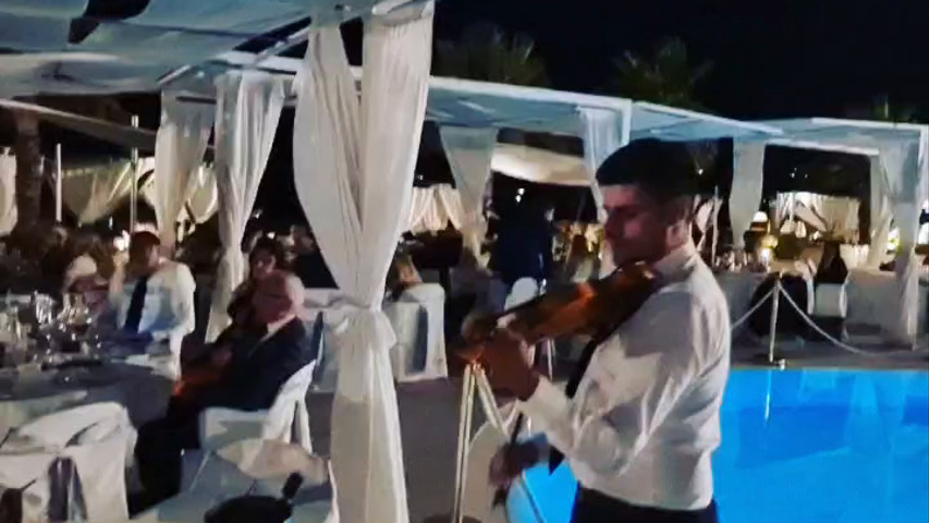 Posteggia con violino