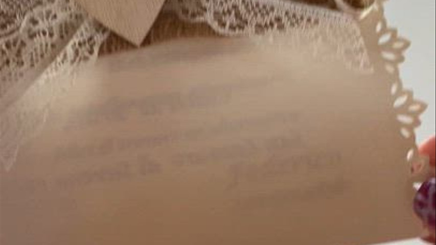 Partecipazione shabby