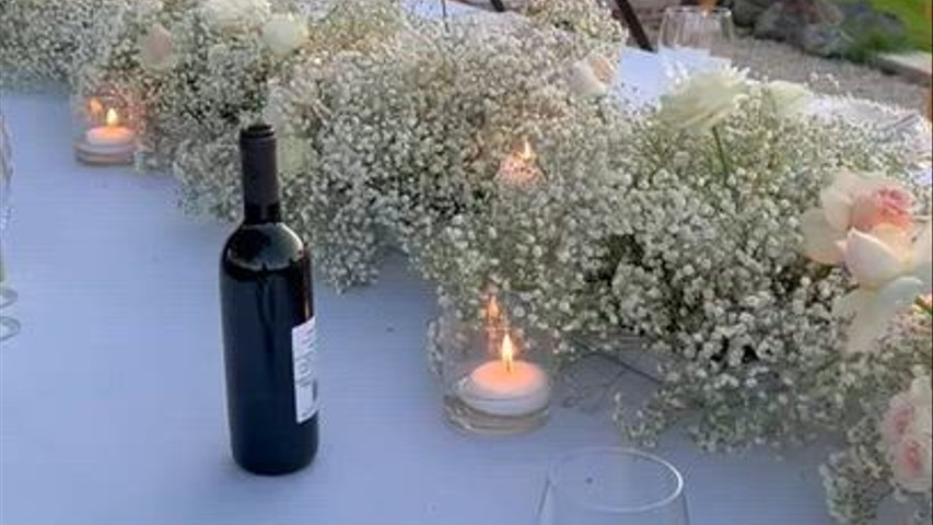 Runner nebbiolina e candele