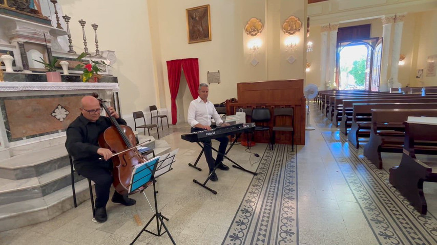 MUSICA CHIESA; TASTIERA + VIOLONCELLO