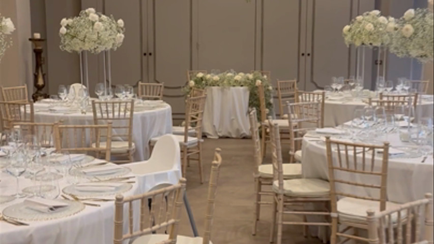 Matrimonio bianco e oro