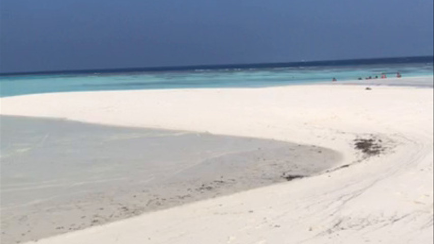 Maldive isola deserta