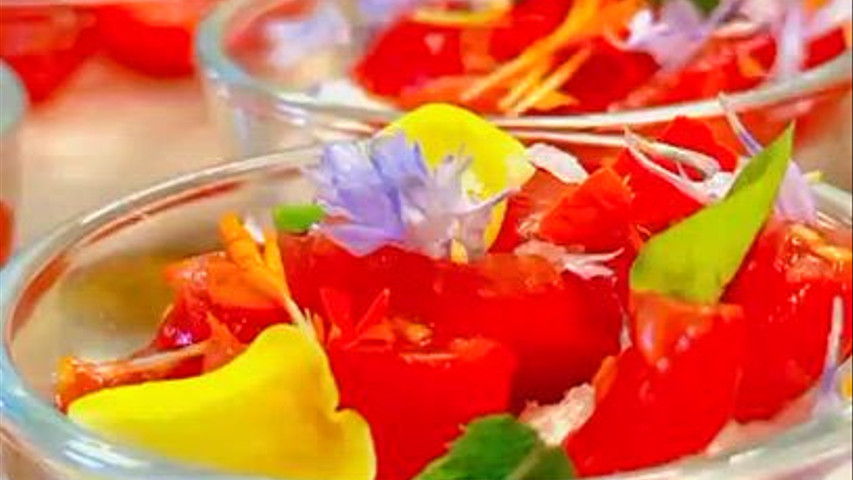 CAROSELLO DI ALCUNI PIATTI DELLO CHEF