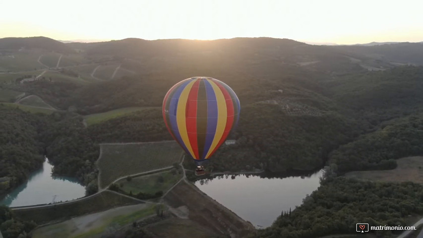 In volo su Villa S.Andrea