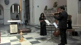 Chiesa - Arpa soprano e violino - Ave Maria Schubert