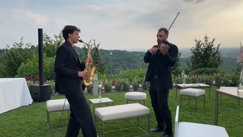 Sax e violino