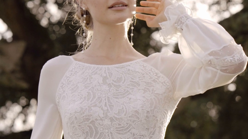 Anteprima collezione sposa Rosaclarà 2021 - Alejandra