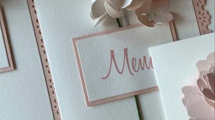 Menu tema peonie ortensie