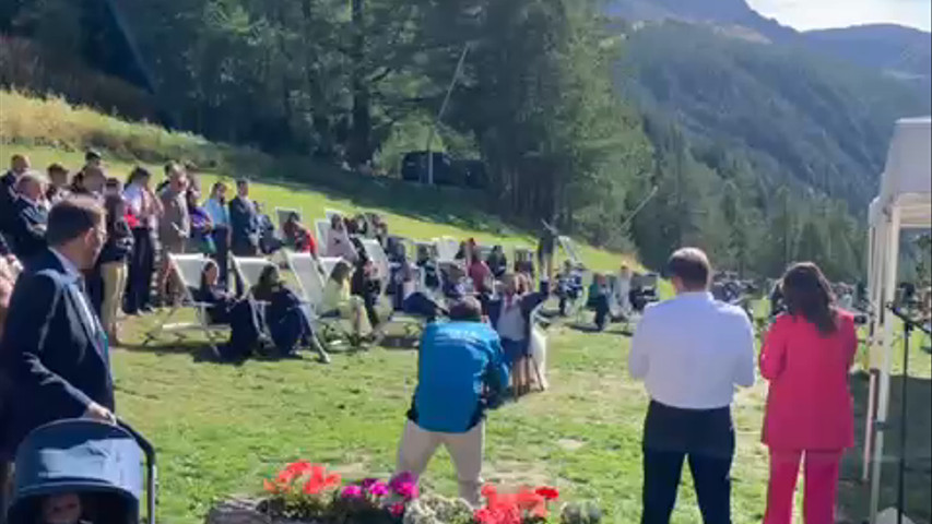 Matrimonio a Courmayeur.