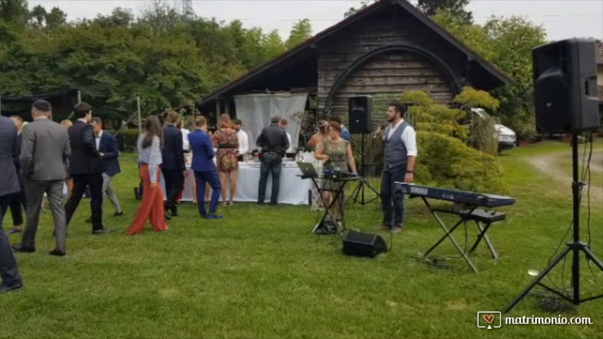 Aperitivo live, matrimonio spazio Verde Verbania