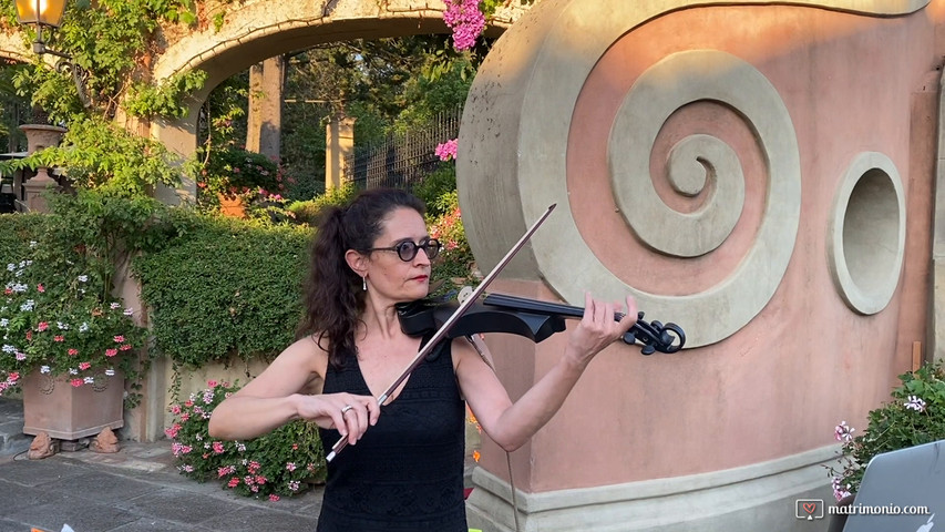 Aperitivo violino elettrico + basi