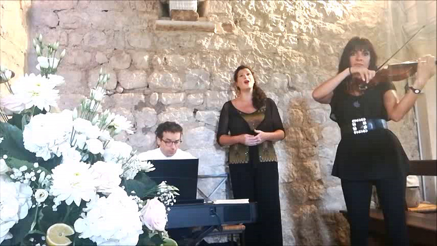 Trio piano-violino-soprano: Ave Maria di schubert