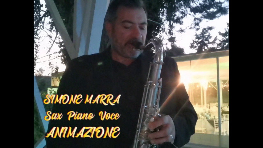 Simone Marra al Sax: Con tutto l'amore che posso