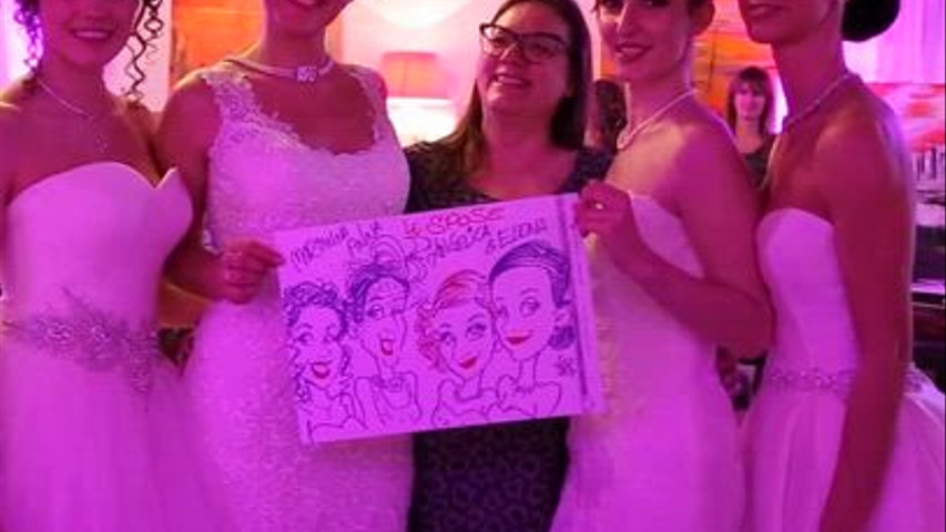Caricaturesposi - festa degli sposi