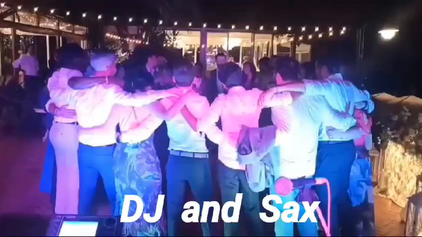 DJ and Sax Wedding Party