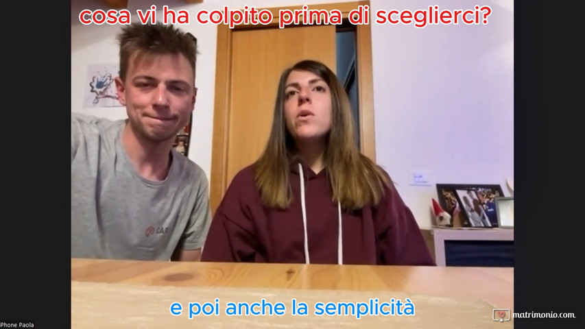 Cosa dicono di noi gli sposi