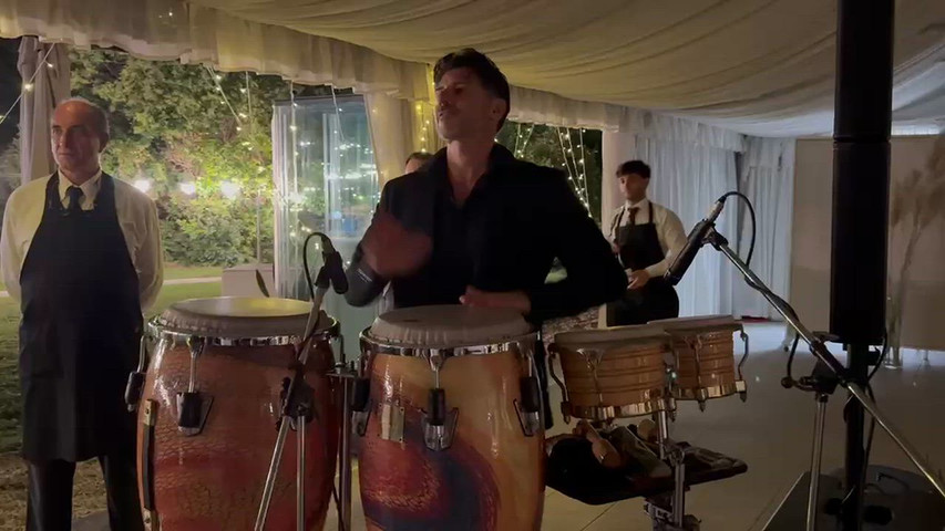 Percussioni Live: ritmo, energia e spettacolo firmato JSAX Events