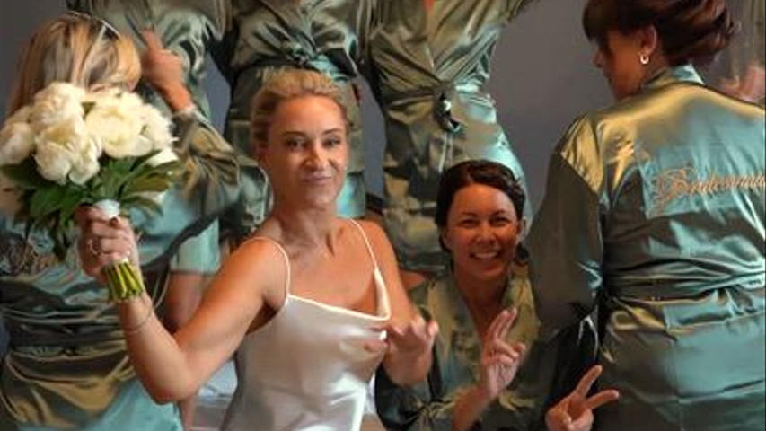 La sposa e le sue damigelle/The bride and her bridesmaids