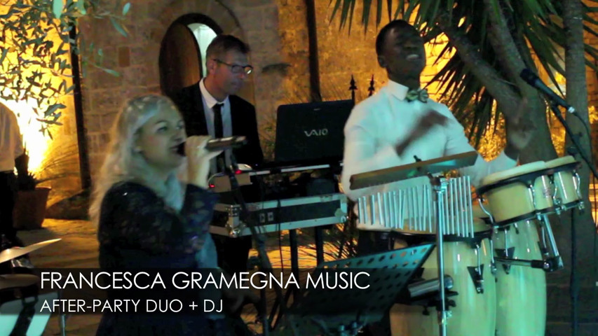 After Party Duo + DJ - Francesca Gramegna Music (musica matrimonio Bari, Brindisi, Lecce), Masseria Bosco.