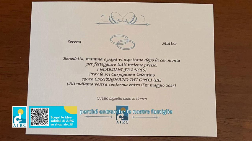 Matteo e Serena: una scelta d'amore e di fiducia