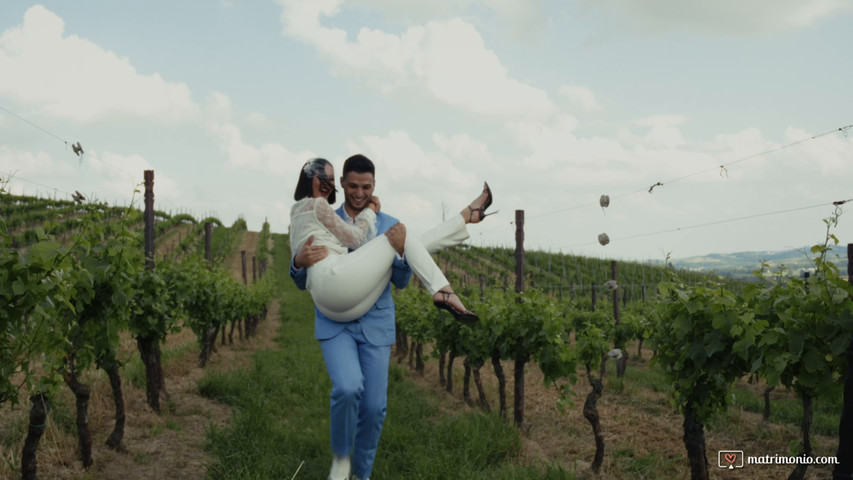 Matrimonio tra le vigne