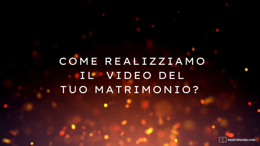 Come realizzaziamo i nostri video 