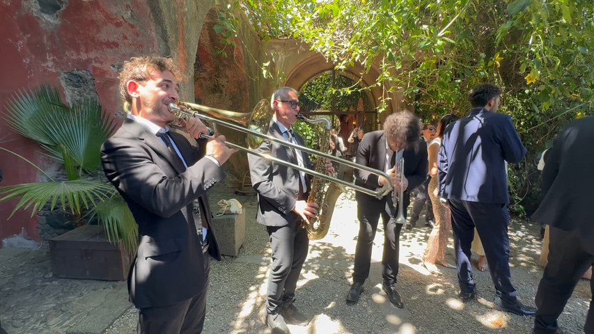 Gun Barrel Street brass band