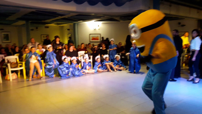 "Salsa on tour" con il nostro Minions, "Riva degli Etruschi"