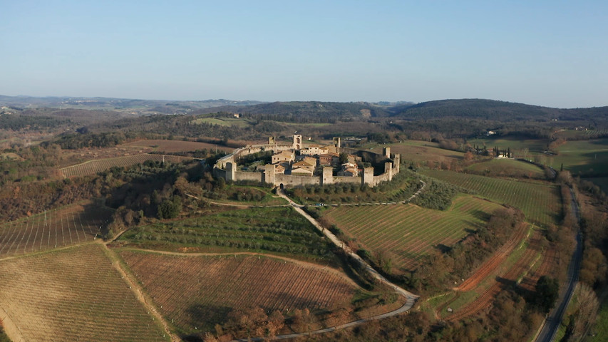 Winter Scent in Monteriggioni