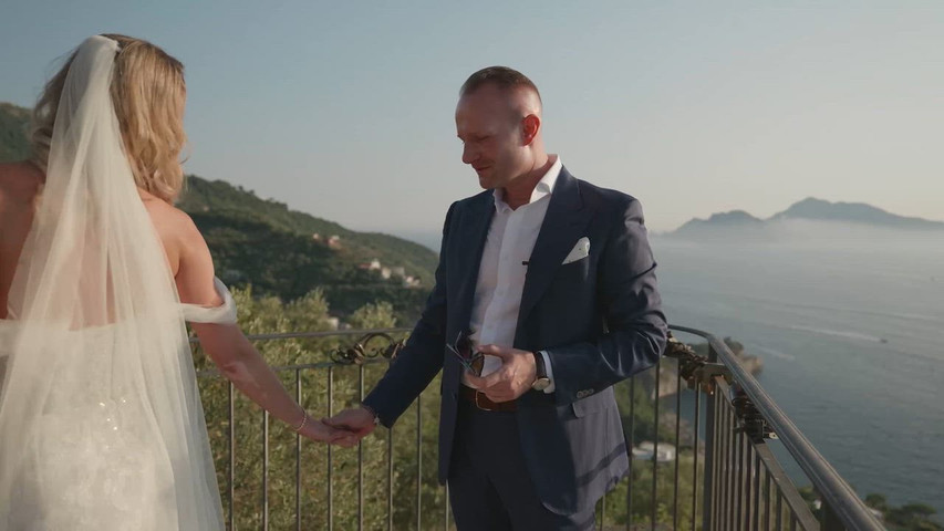 Elopement sorrento capri 