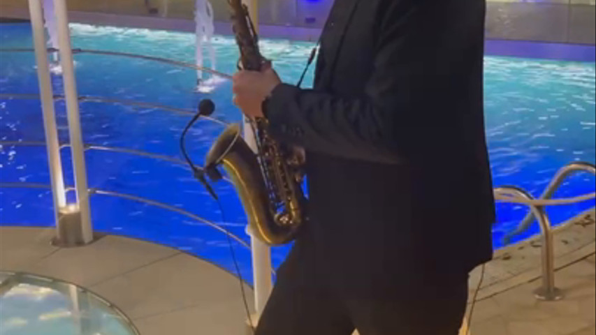 Musica-Matrimonio-Sax-Resort Paradiso
