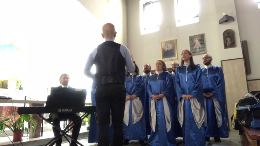 Musica-Coro Gospel-Rito Liturgico-Napoli 