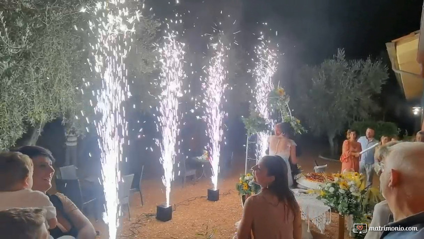 Sandrojoe weddin sparkular fontane luminose fredde