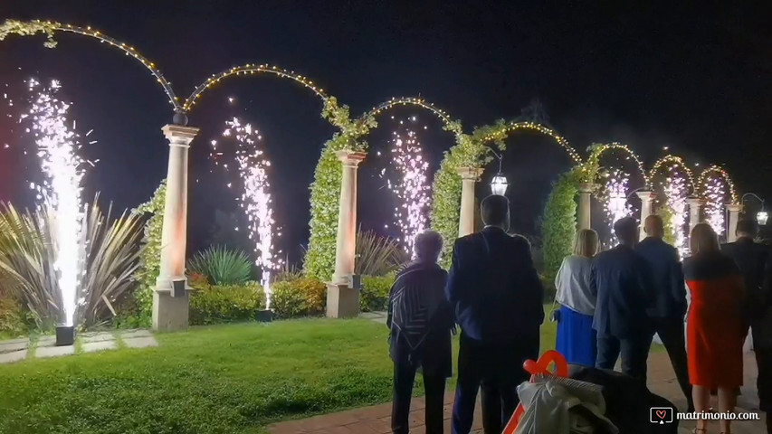 #matrimonio#wedding 6 fontane luminose fredde sparkular