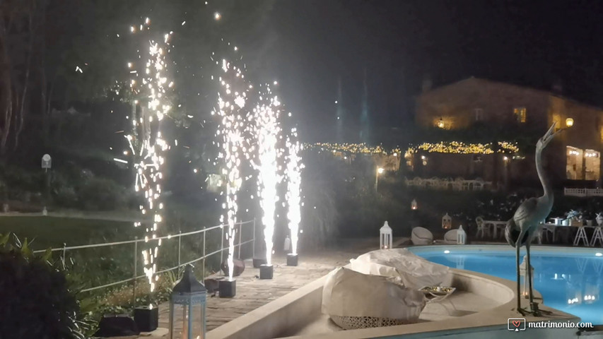 Fontane fredde luminose sparkular 