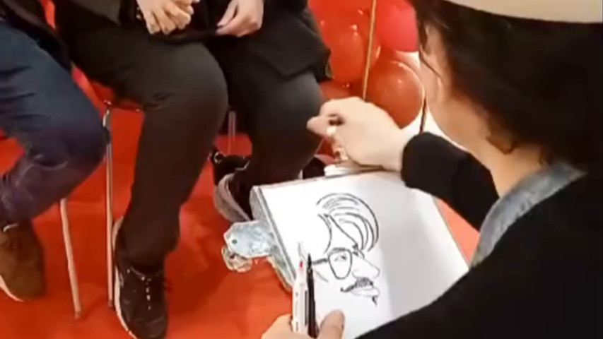 disegnatore dal vivo Corazon