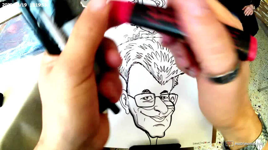 Sketch dal vivo