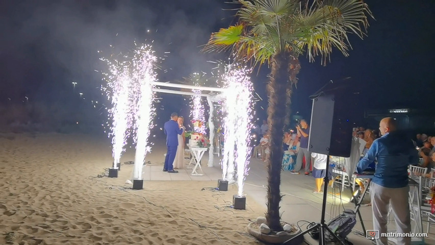 Scintille Fontane fredde sparkular by Sandrojoe wedding