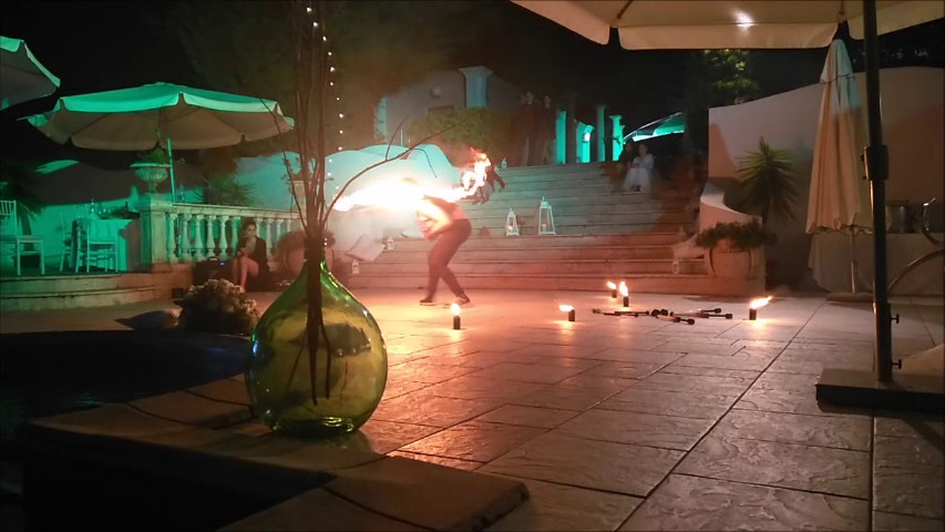 Spettacolo fuoco