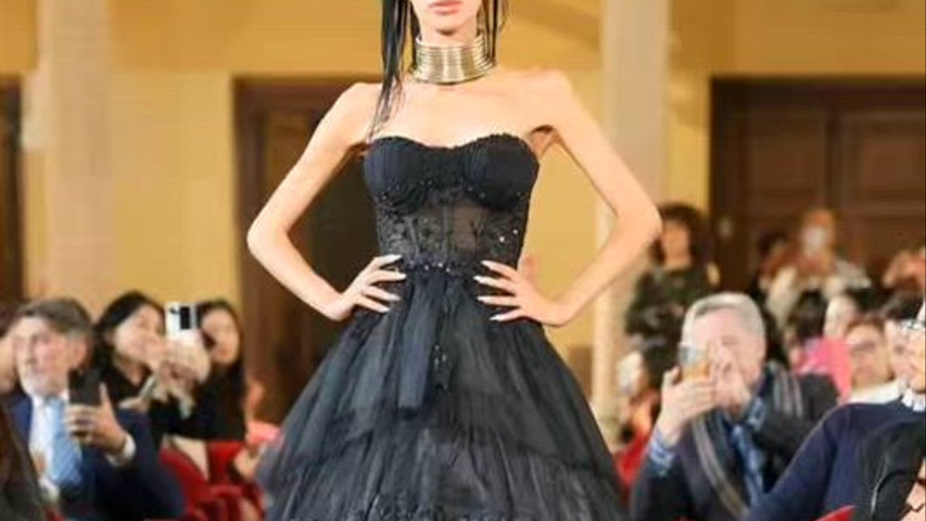 ABITO SPOSA NERO 