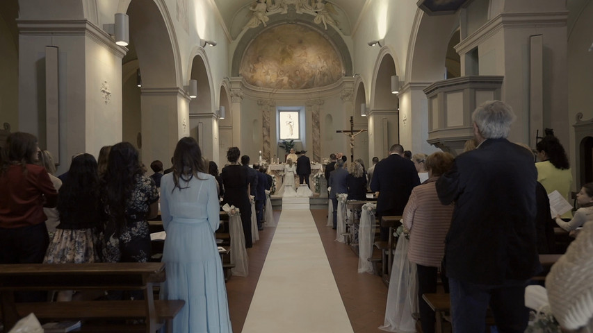 Marco e Teresa, matrimonio Antica Fattoria di Paterno