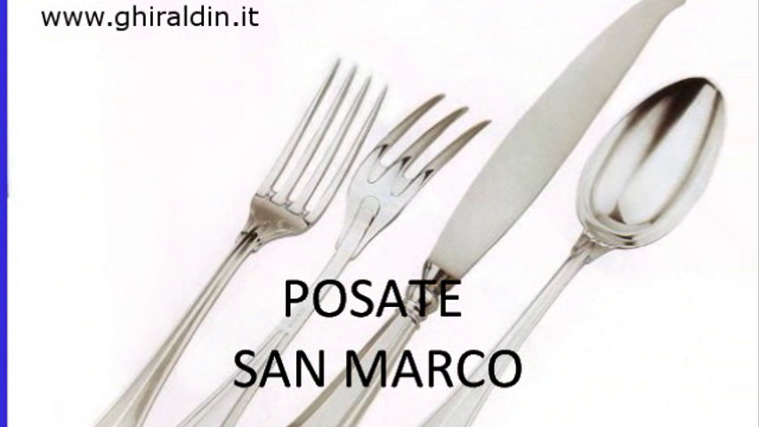 Posateria d'argento