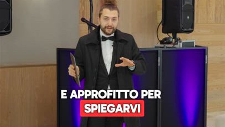 Dietro le quinte di un nostro evento