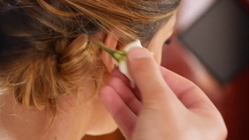 Wedding hair