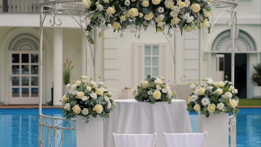 Allestimenti Matrimonio in Villa ReNoir 