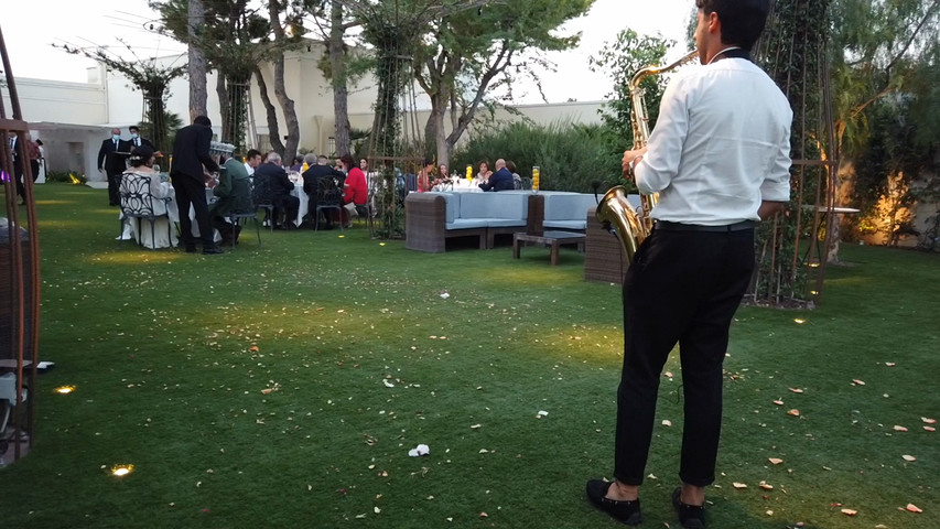 Sax & piano, buffet al Donna Lavinia, Puglia